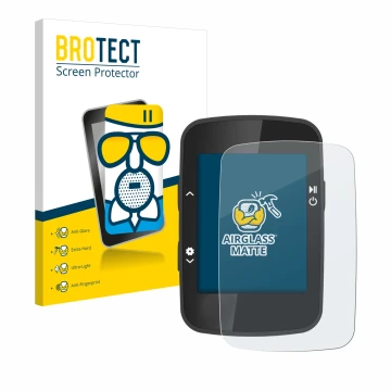 Front side of a product packaging with the brand logo BROTECT. Next to it is the device CooSpo BC26 shown with the correspondi