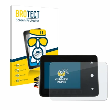 Front side of a product packaging with the brand logo BROTECT. Next to it is the device Spektrum Smart Technology XBC100 shown