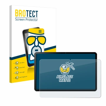 Front side of a product packaging with the brand logo BROTECT. Next to it is the device Doogee T20 Ultra shown with the corres