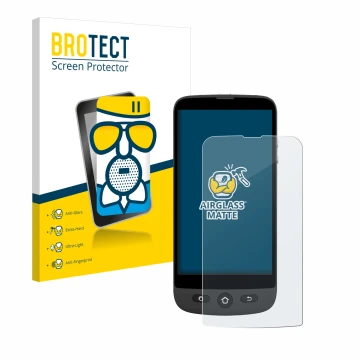 Front side of a product packaging with the brand logo BROTECT. Next to it is the device Swissvoice S510-C shown with the corre