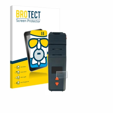 Front side of a product packaging with the brand logo BROTECT. Next to it is the device Storz & Bickel Venty Vaporizer shown w