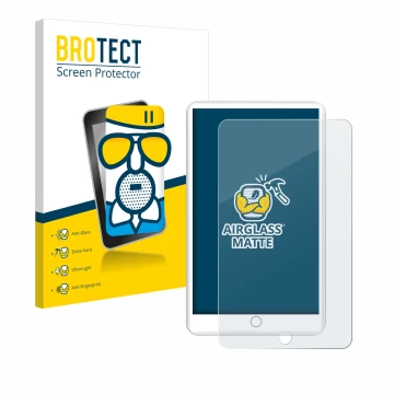 Front side of a product packaging with the brand logo BROTECT. Next to it is the device Mechen H1 shown with the corresponding