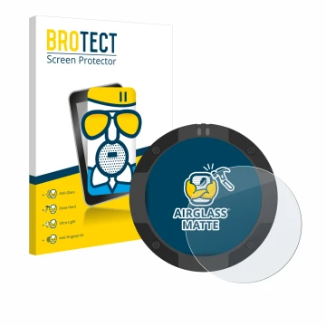 Front side of a product packaging with the brand logo BROTECT. Next to it is the device Beeline Moto II shown with the corresp
