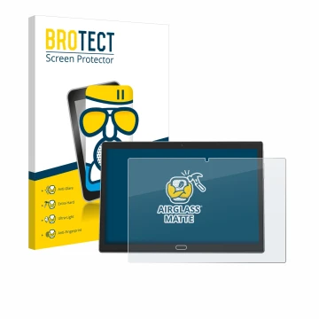 Front side of a product packaging with the brand logo BROTECT. Next to it is the device Zonko K118 shown with the correspondin