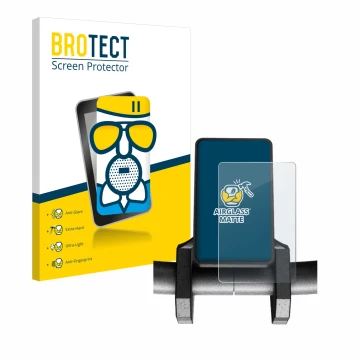 Front side of a product packaging with the brand logo BROTECT. Next to it is the device Joyor S8-S V1 shown with the correspon