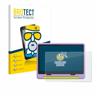 Front side of a product packaging with the brand logo BROTECT. Next to it is the device HotLight Hot1016 10