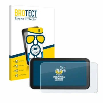 Front side of a product packaging with the brand logo BROTECT. Next to it is the device Einstar VEGA shown with the correspond