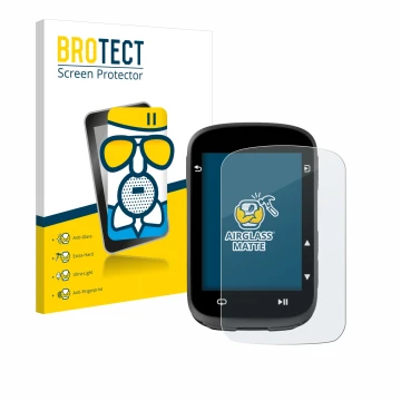 Front side of a product packaging with the brand logo BROTECT. Next to it is the device CooSpo CS500 shown with the correspond