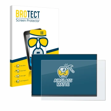 Front side of a product packaging with the brand logo BROTECT. Next to it is the device Uperfect UGame K118 18