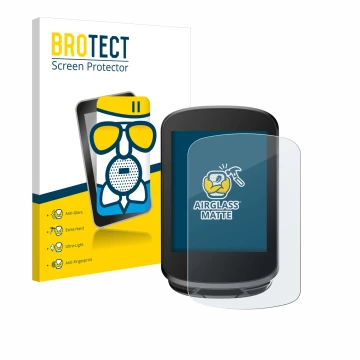 Front side of a product packaging with the brand logo BROTECT. Next to it is the device Magene C506 shown with the correspondi