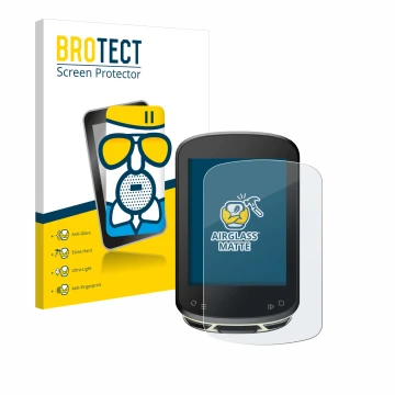 Front side of a product packaging with the brand logo BROTECT. Next to it is the device Magene C506 SE shown with the correspo