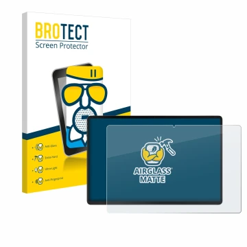 Front side of a product packaging with the brand logo BROTECT. Next to it is the device Acer Iconia X12 shown with the corresp