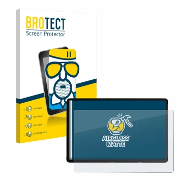 Front side of a product packaging with the brand logo BROTECT. Next to it is the device YoloLiv YoloBox Extreme shown with the