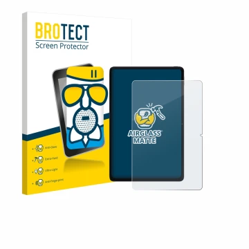 Front side of a product packaging with the brand logo BROTECT. Next to it is the device Xiaomi POCO Pad 12.1