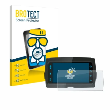 Front side of a product packaging with the brand logo BROTECT. Next to it is the device Diamond Audio MSHD14 shown with the co