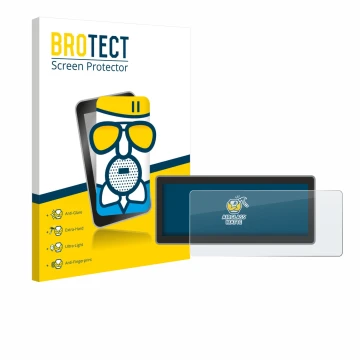 Front side of a product packaging with the brand logo BROTECT. Next to it is the device RSNAV Series 5 (Audi B8 A4/S4/RS4/A5/S