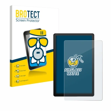 Front side of a product packaging with the brand logo BROTECT. Next to it is the device Whitedeer G13 shown with the correspon