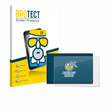 Front side of a product packaging with the brand logo BROTECT. Next to it is the device Xgody P60 Pro shown with the correspon