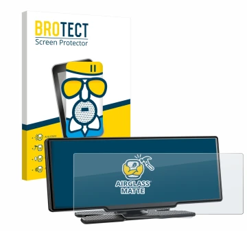 Front side of a product packaging with the brand logo BROTECT. Next to it is the device Avylet RC11 8.1