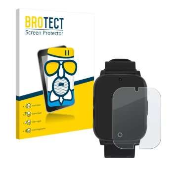 Front side of a product packaging with the brand logo BROTECT. Next to it is the device NikuTRAX NC83S shown with the correspo