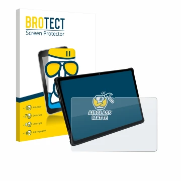 Front side of a product packaging with the brand logo BROTECT. Next to it is the device FASTWD X609 T181-EEA 11