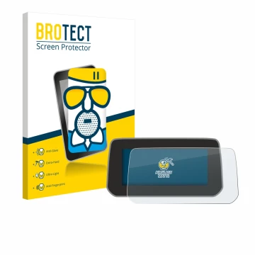 Front side of a product packaging with the brand logo BROTECT. Next to it is the device Mazda CX-5 2020 shown with the corresp