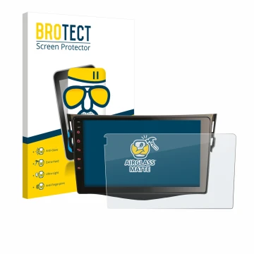 Front side of a product packaging with the brand logo BROTECT. Next to it is the device Erisin ES893AR 9