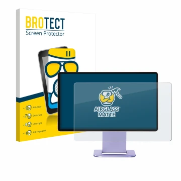 Front side of a product packaging with the brand logo BROTECT. Next to it is the device Sotsu FlipAction Touch 14