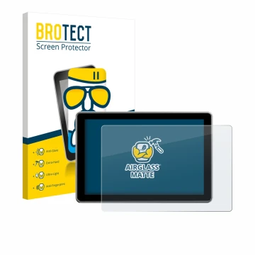 Front side of a product packaging with the brand logo BROTECT. Next to it is the device Rollei Viltrox DC-L2 7