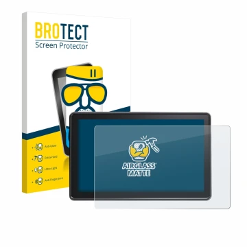 Front side of a product packaging with the brand logo BROTECT. Next to it is the device Osee G7 Pro shown with the correspondi