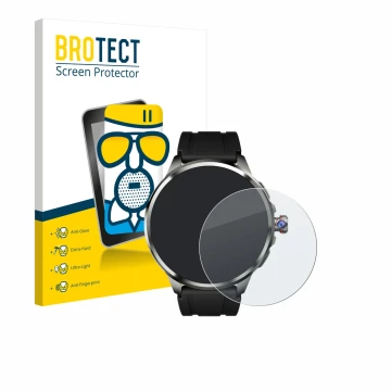 Front side of a product packaging with the brand logo BROTECT. Next to it is the device Rogbid Model R2 Ultra shown with the c