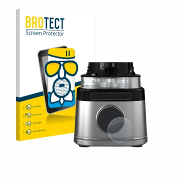 Front side of a product packaging with the brand logo BROTECT. Next to it is the device Ninja Detect Power Pro shown with the 