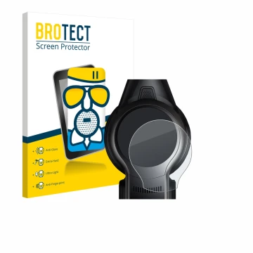 Front side of a product packaging with the brand logo BROTECT. Next to it is the device MOVA S2 shown with the corresponding s