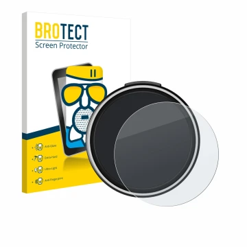 Front side of a product packaging with the brand logo BROTECT. Next to it is the device OOONO CO-Driver NO2 Plus shown with th