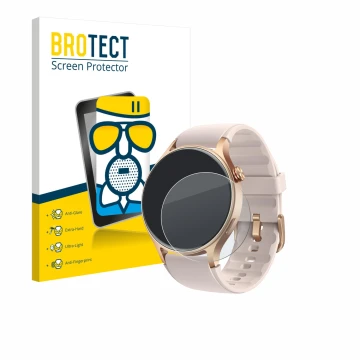 Front side of a product packaging with the brand logo BROTECT. Next to it is the device aeac AR01 1.32