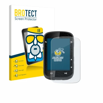 Front side of a product packaging with the brand logo BROTECT. Next to it is the device CooSpo CS600-BK shown with the corresp