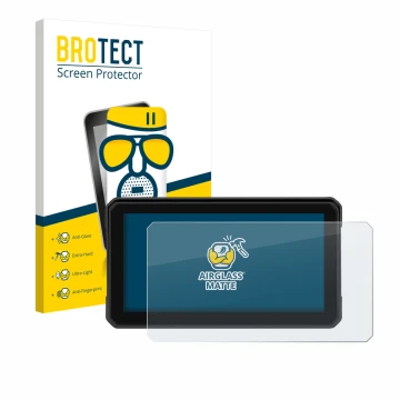 Front side of a product packaging with the brand logo BROTECT. Next to it is the device GOHHDL A4058 6