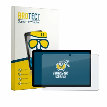 Front side of a product packaging with the brand logo BROTECT. Next to it is the device Maxlegen M11S 11