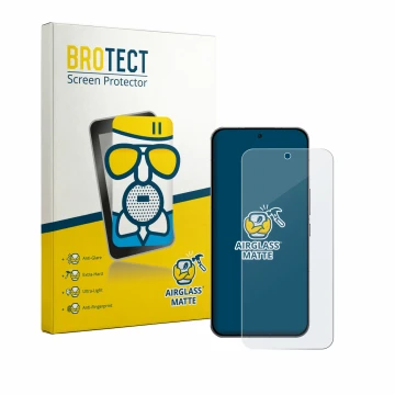 Front side of a product packaging with the brand logo BROTECT. Next to it is the device Oppo K15 Pro shown with the correspond