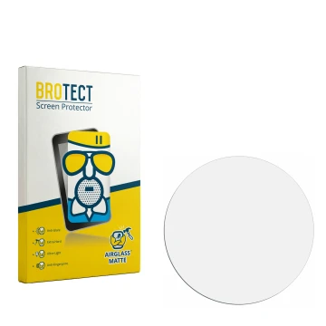 Front side of a product packaging with the brand logo BROTECT. Next to it is the corresponding screen protector.