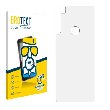 Front side of a product packaging with the brand logo BROTECT. Next to it is the corresponding screen protector.