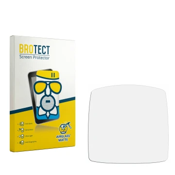 Front side of a product packaging with the brand logo BROTECT. Next to it is the corresponding screen protector.