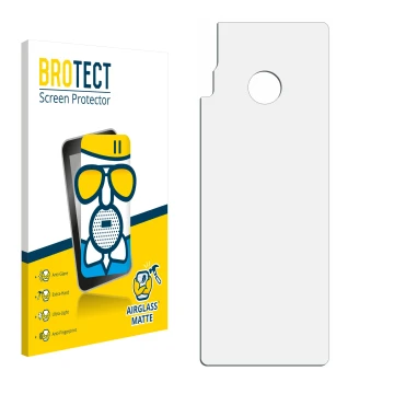Front side of a product packaging with the brand logo BROTECT. Next to it is the corresponding screen protector.