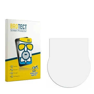 Front side of a product packaging with the brand logo BROTECT. Next to it is the corresponding screen protector.