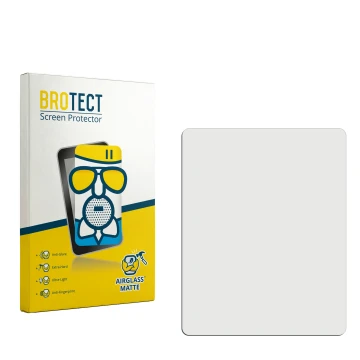 Front side of a product packaging with the brand logo BROTECT. Next to it is the corresponding screen protector.