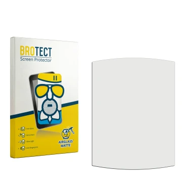 Front side of a product packaging with the brand logo BROTECT. Next to it is the corresponding screen protector.