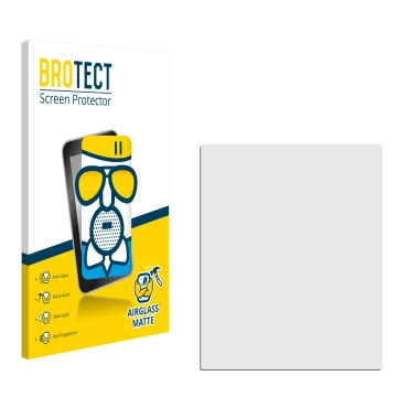 Front side of a product packaging with the brand logo BROTECT. Next to it is the corresponding screen protector.