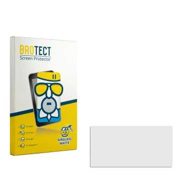 Front side of a product packaging with the brand logo BROTECT. Next to it is the corresponding screen protector.