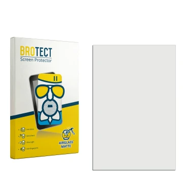 Front side of a product packaging with the brand logo BROTECT. Next to it is the corresponding screen protector.