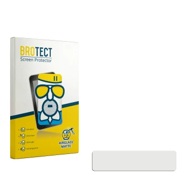 Front side of a product packaging with the brand logo BROTECT. Next to it is the corresponding screen protector.